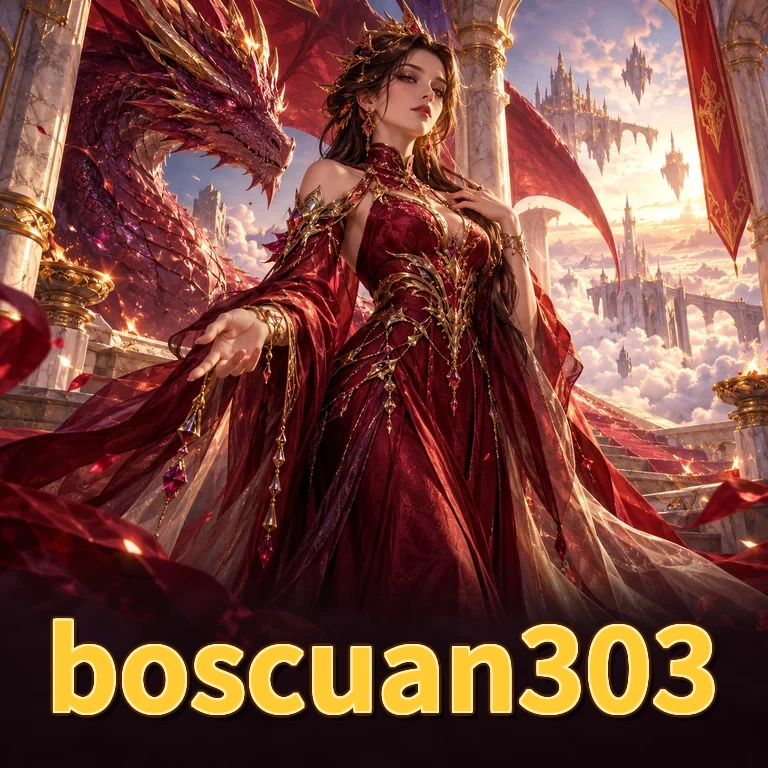Logo boscuan303 APK untuk halaman ulasan di Android